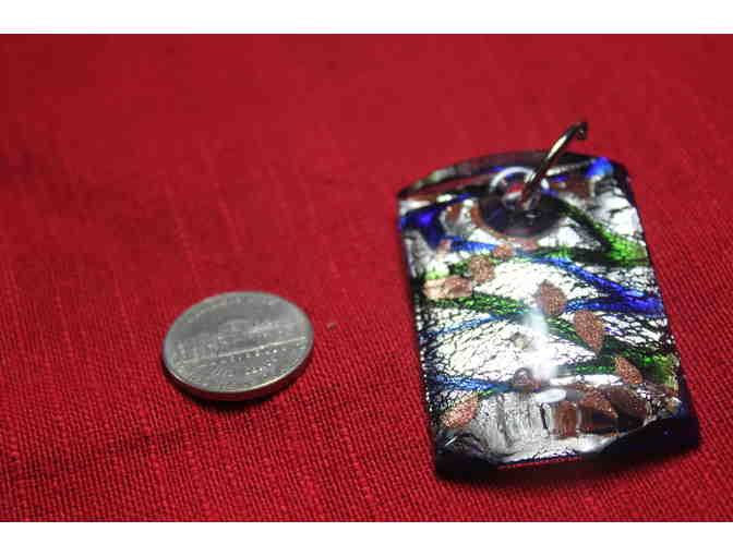 Murano Inspired Multi-Colored Glass, rectangle