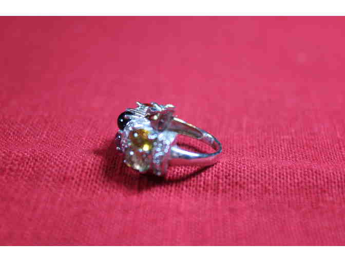 Ring, Double row of stones