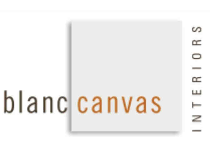 Blanc Canvas Interiors two hour design consultation