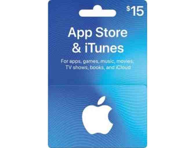 Apple App Store & iTunes Gift Card - $15 - Photo 1