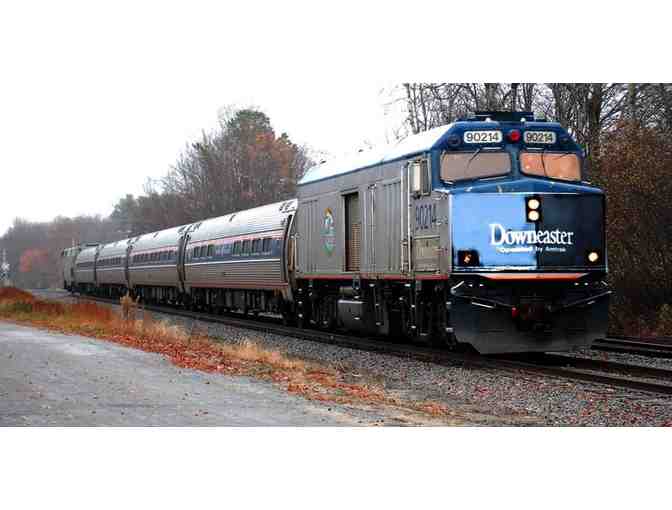 Two round-trip tickets on the Amtrak Downeaster