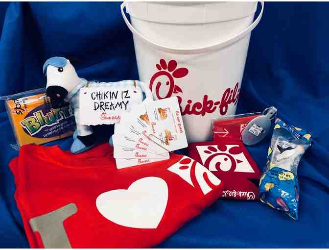 Chick-Fil-A Meals and Swag basket - Photo 1