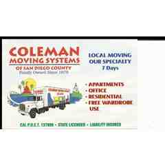 Sponsor: Coleman Moving Systems