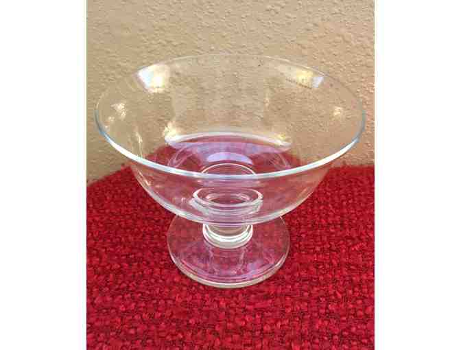 Pedestal Glass Bowl