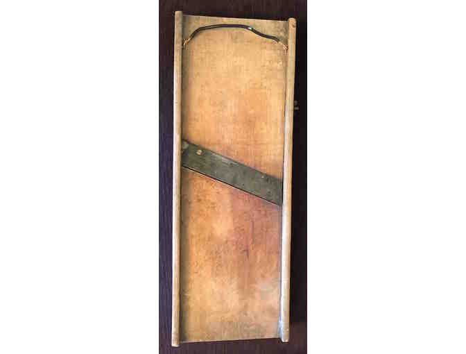 Vintage Wooden Cabbage and Vegetable Grater