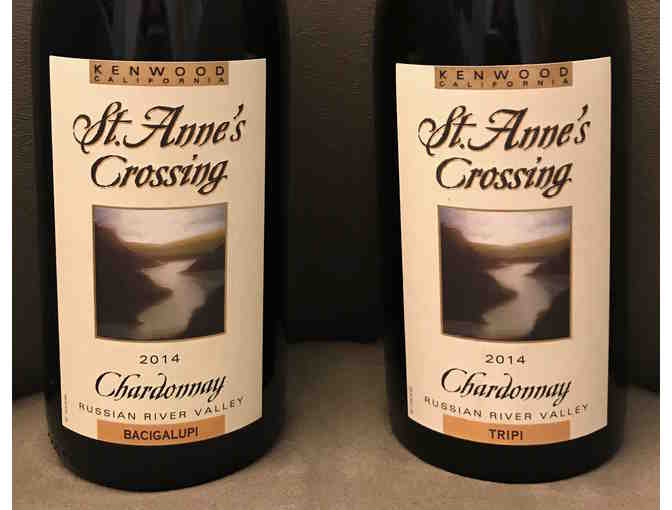 TWO bottles of St. Anne's Crossing 2014 Chardonnay