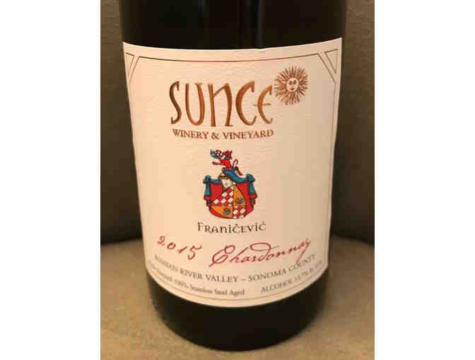 Benziger Family Winery 2014 Chardonnay and Sunce Winery 2015 Chardonnay