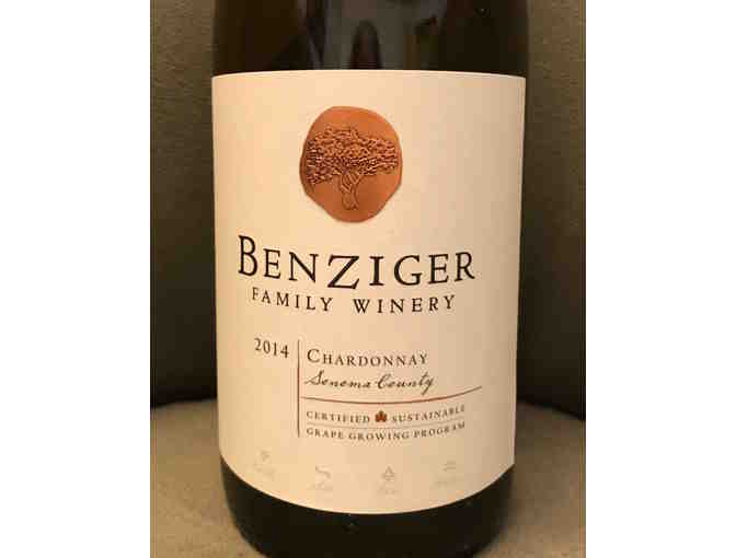 Benziger Family Winery 2014 Chardonnay and Sunce Winery 2015 Chardonnay