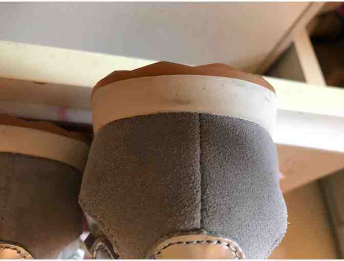 Diesel GirlKode Silver Sneakers Size 8.5 Women's