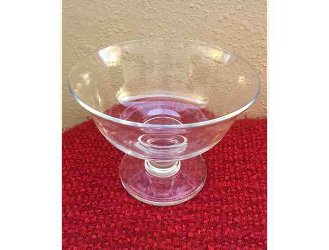Pedestal Glass Bowl