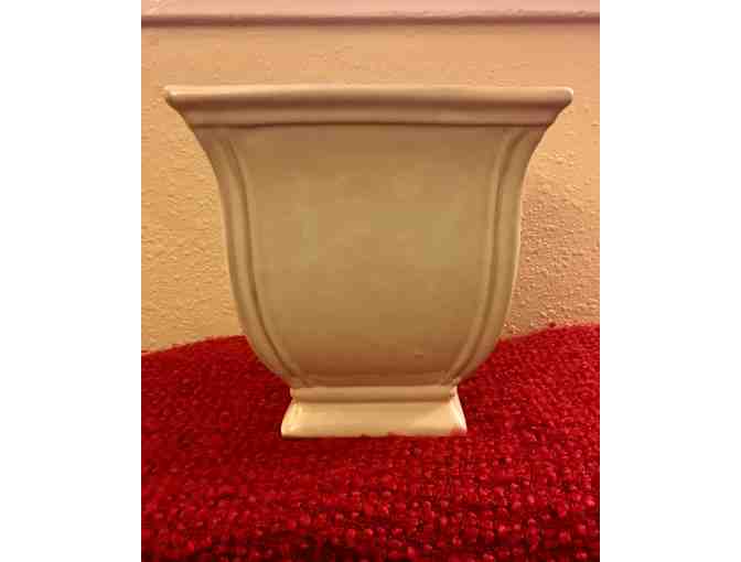 White Ceramic Vase - Photo 2