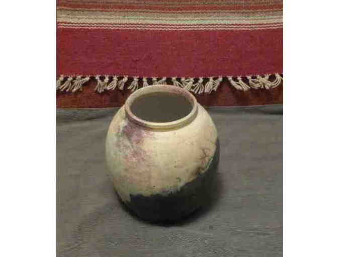 Raku Vase