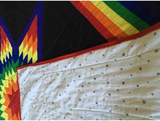 Lonestar Quilt, Rainbow Colors