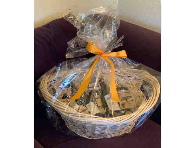 Lavender and Wine Spa Gift Basket
