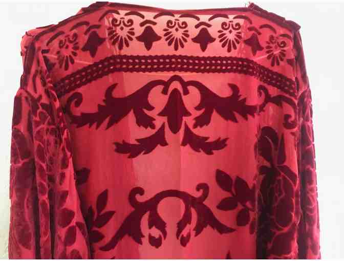Burnt Velvet Kimono