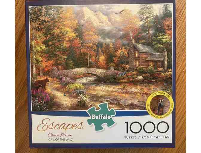 3 Jigsaw Puzzles: Tranquil Sunset, Lake Como, and Call of the Wild