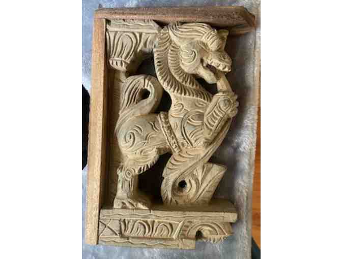 Handcarved Bookends from Bali