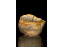 Dale Chihuly: Tabac Basket with Drawing Shards and Oxblood Body, 2008