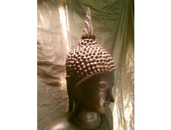 Thailand (anonymous):  Seated Buddha Subduing Mara, c. 16th century or earlier