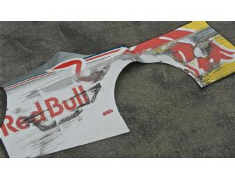 Red Bull Nascar Autographed Side Panel