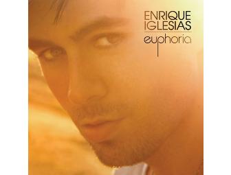 Enrique Iglesias Signed Poster and 'Euphoria' CD
