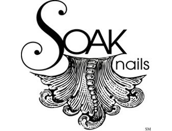 Soak Nails Spa Pedicure Gift Certificate