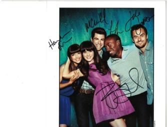 The New Girl Autographed Script, Cast Photograph, DVD & Swag