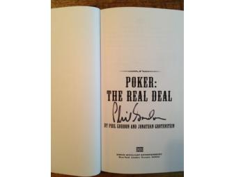 Autographed copy of 'Poker, The Real Deal' by Phil Gordon
