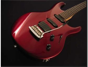 Music Man Steve Lukather Signature Luke Guitar with Hard Case (Candy Red)