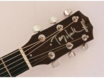 Tony Hawk autographed one-of-a-kind Taylor Guitar