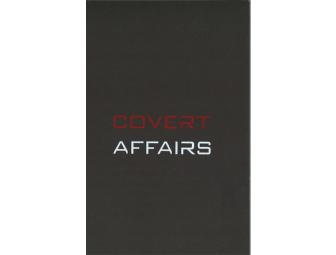 Covert Affairs Autographed Script & Swag