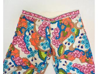 Trina Turk Asian Floral Tunic & Pajama Style Pant