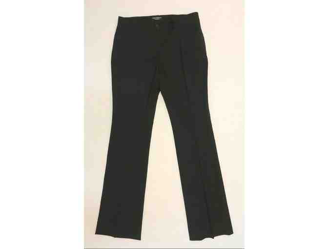 Dolce & Gabbana Women's Black Wool Crepe Pantsuit (size 8)