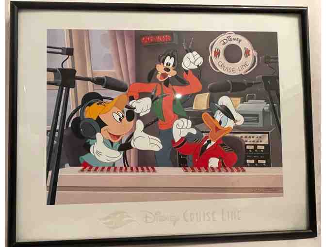 Disney Animated Broadcasting Company Original limited edition commemorative lithograph