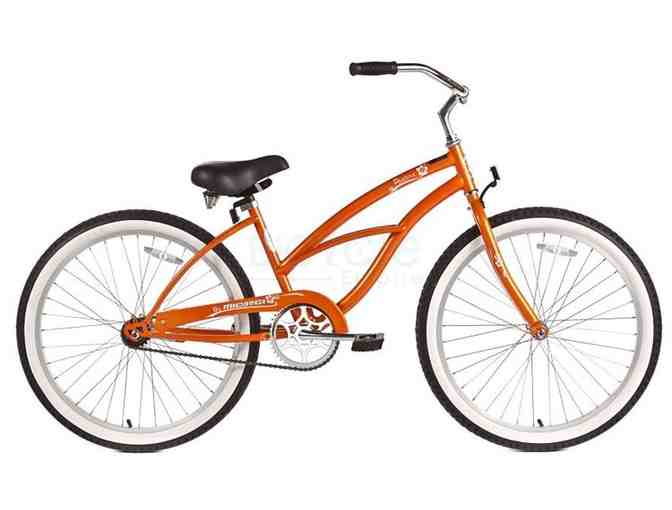 Micargi Pantera Orange Beach Cruiser Bike