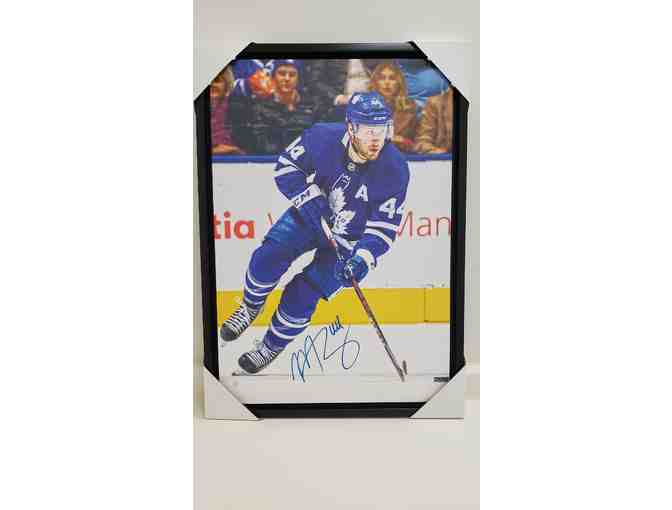 Autographed Toronto Maple Leafs Morgan Rielly (#44) Printed Canvas