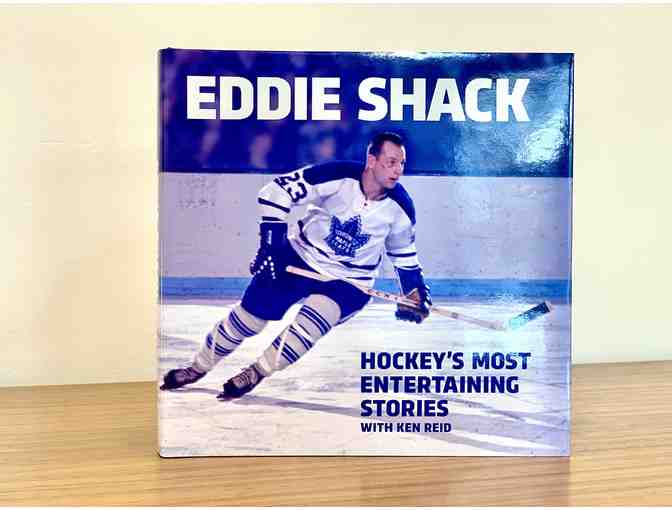 'Hockey's Most Entertaining Stories' Book Autographed by Eddie Shack AKA 'The Entertainer'