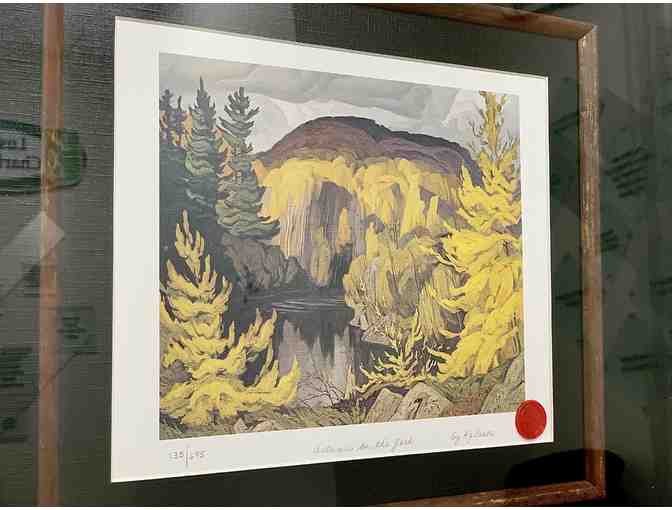 'Autumn on the York' Framed Print by Group of Seven artist A.J Casson