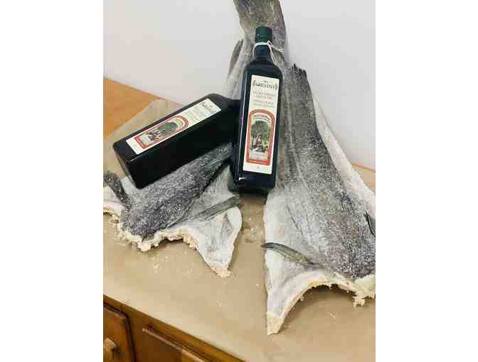 Two Salted Codfish Fillets and Olive Oil (LOT 2)