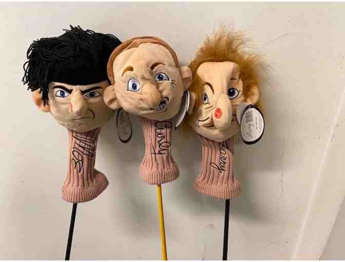 Three Stooges Head Covers Set