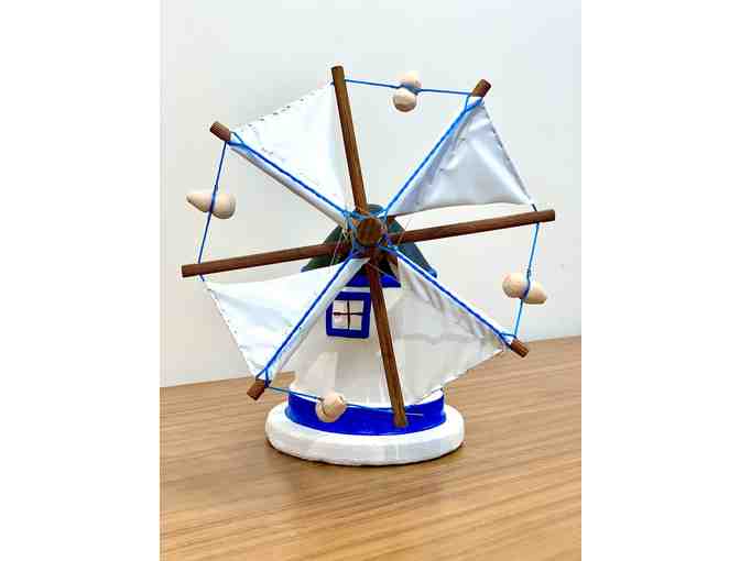 Traditional Portuguese Windmill Collectable with Cookies, Chocolates, Portuguese Sparkling