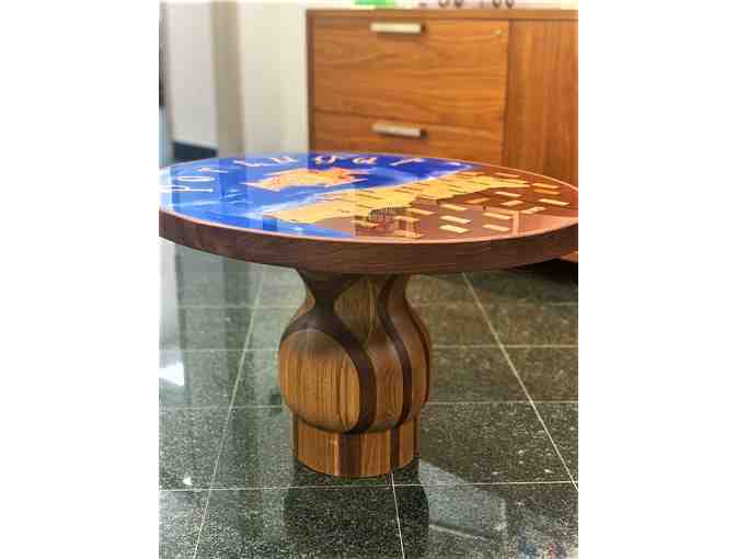 One-of-a-Kind Handcrafted Artisan Portuguese Side Table