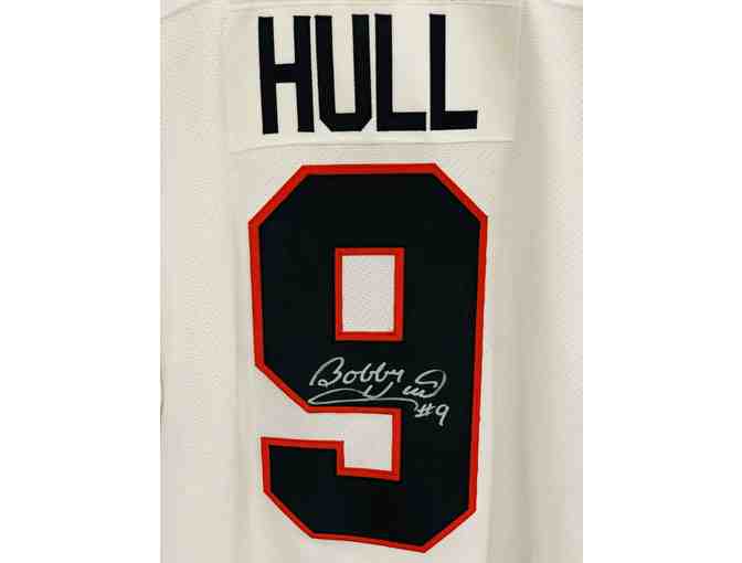 Bobby Hull Autographed Chicago Blackhawks White Hockey Jersey