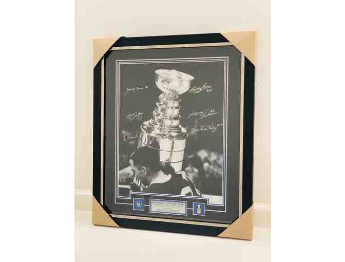 Toronto Maple Leafs 'The Stanley Cup Glory Years' 23x27 Framed Signed Licensed Photo
