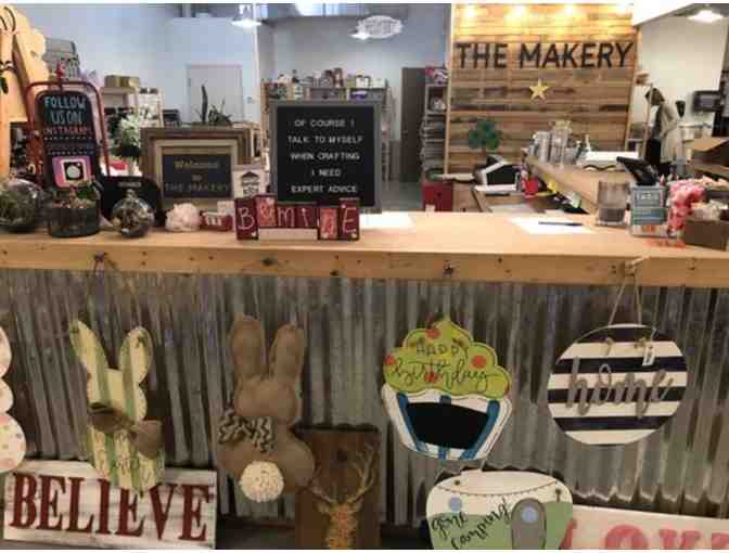 $75 Gift Certificate to the Makery in Omaha