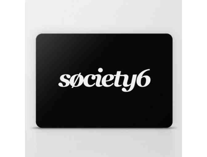 Society6.com gift card