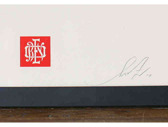 Shepard Fairey Mandala signed print
