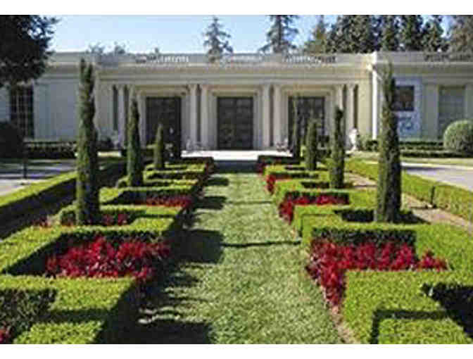 4 adult admission passes to the Huntington Gardens and Museum
