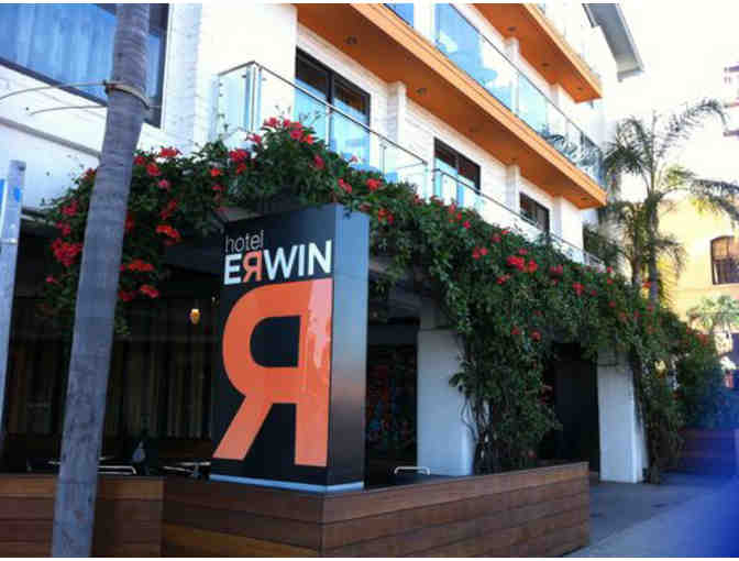 One night stay at Hotel Erwin in Venice Beach