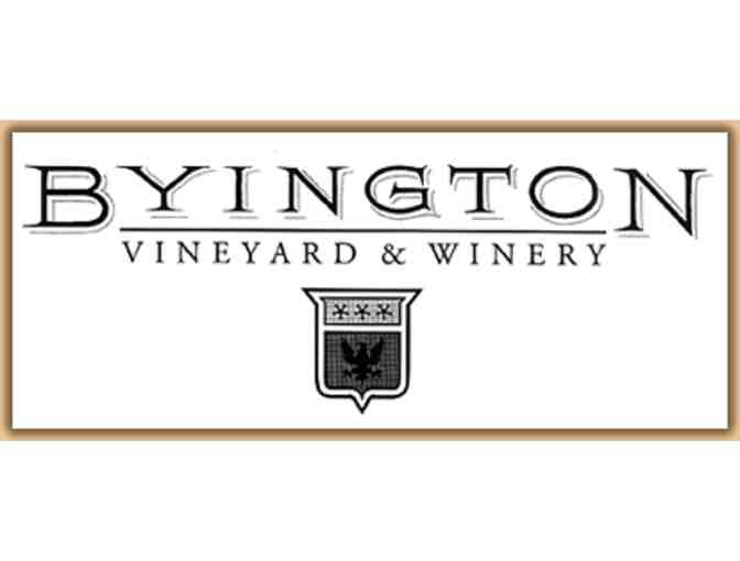 Byington Vineyard and Winery for 10 people